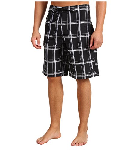 Hurley 899137 Short de Bain Porto Rico Homme Finition Premium Noir