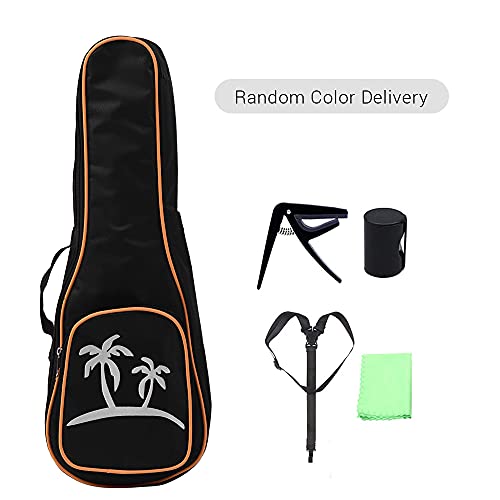 HUIOP Tenor Ukulele, 24 Pouces Ukulele Ukelele Uke Kit Sapele Wood avec LCD EQ y Compris Sac de Transport Capo Strings Strap Finger Maraca Chiffon de Nettoyage - Les Beatles, Paul McCartney, John Lennon, RIngo Starr, George Harrison HUIOP Tenor Ukulele, 24 Pouces Ukulele Ukelele Uke Kit Sapele Wood avec LCD EQ y Compris Sac de Transport Capo Strings Strap Finger Maraca Chiffon de Nettoyage – Image 3