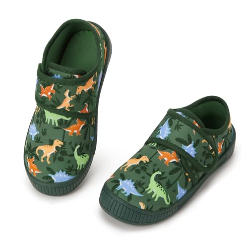 EUXTERPA Hausschuhe Kinder Jungen Mädchen Kleinkind Hausschuhe Unisex Barfuß leichte Hausschuhe Kindergarten Indoor-Anti-Rutsch