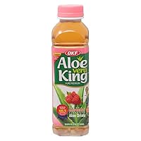OKF Aloe Vera King Raspberry Flavored Drink 500 ml