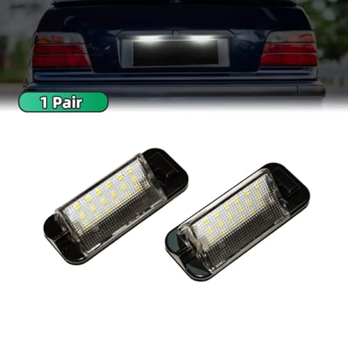 Luces para matrícula de automóvil idóneas para renovar BMW E36 7