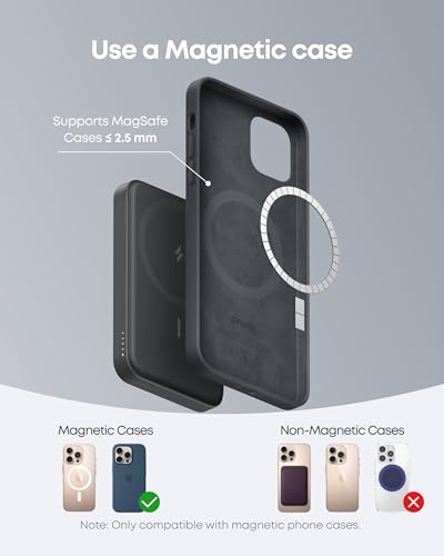 Anker 622 Magnetic Power Bank, 5,000mAh Foldable Wireless Portable Charger - image 6