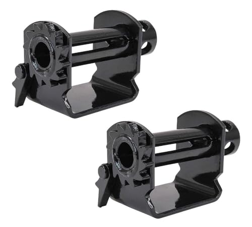 TM USWWAGOODS Replacement for/Fits (2 Pack) Trailer Winch - Standard Sliding C Track - Low Profile