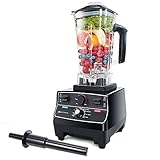 BATEERUN Professional Blender for Shakes and Smoothies, Countertop Blenders for Kitchen, High Speed Smoothie Blender, 2000W Commercial Blender, Smoothie Machine