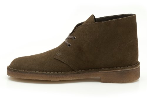 Image of Clarks Originals Desert Boot Men's Boots, Green, 6 US