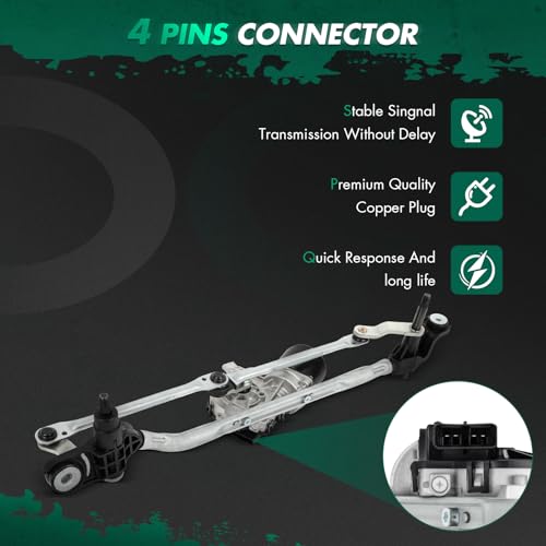 Image of SCITOO Windshield Wiper Motor Compatible For RENAULT For Megane III