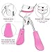Lash Curler, No Pinching or Pulling, Long Lasting Eyelash Curler Fit All Eye Shapes, Professional Makeup Tool for Eyelashes with 10 Pieces Silicone Refill Pads (Pink) Lash Curler, No Pinching or Pulling, Long Lasting Eyelash Curler Fit All Eye Shapes, Professional Makeup Tool for Eyelashes with 10 Pieces Silicone Refill Pads (Pink)