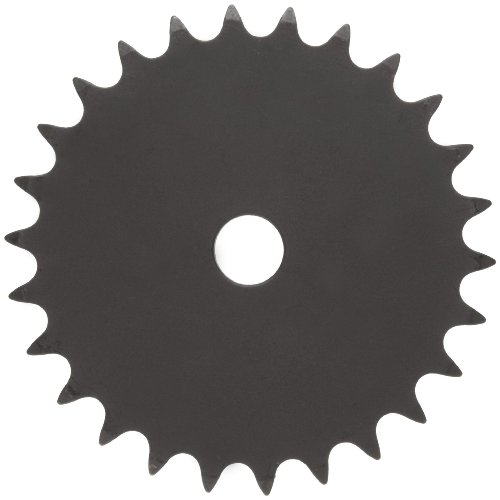 Martin Roller Chain Sprocket, Reboreable, Type A Hub, Single Strand, 40 Chain Size, 0.5
