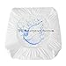 Mattress Pad Cover Queen Size - Breathable Soft Fluffy with Waterproof Bottom Layer - Pillow Top Cotton Top Down Alternative Filling Cooling Mattress Topper