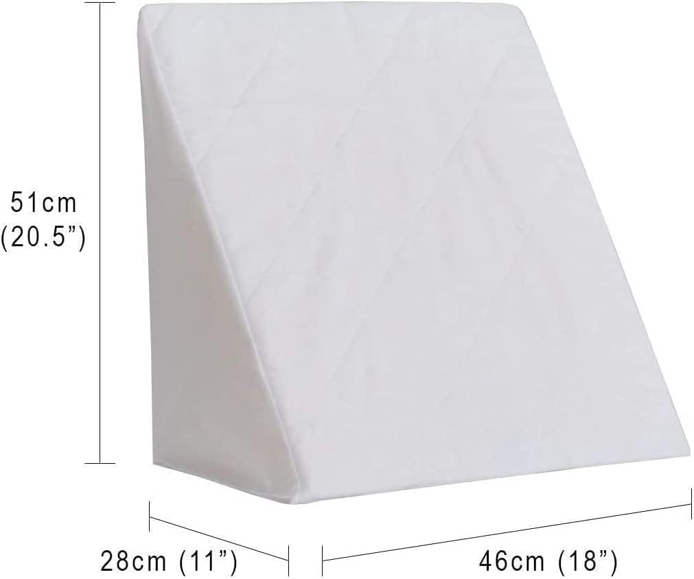 Buy Wedge Pillow Back Support Cushion with Premium Foam Orthopedic