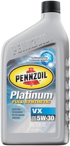 550019944 Platinum VX 5W-30 Synthetic Motor Oil - 1 Quart