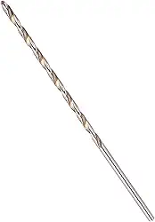 Pissente Broca de 4mm Com Haste Reta HSS de 160mm e Canaletas Fresadas para Furação Rápida Em Madeira, Alumínio e Plástico