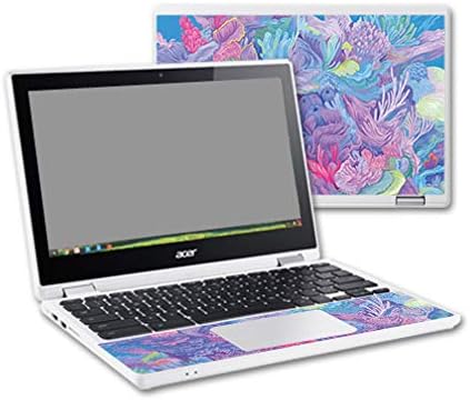 MightySkins - Skin compatible con Acer Chromebook R11 - Dreamy Reef  Funda protectora de vinilo adhesiva, duradera y única, fácil de aplicar, quitar
