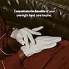 PAUME Overnight Hydration Gloves, 100% Organic Cotton, Ideal for Dry and Cracked Hands, Deliver Healing and Moisturizing Benefits, 1 Pair #1