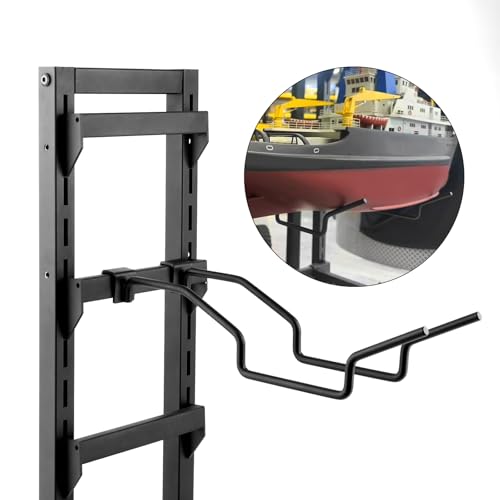 GIXCEL Multi-Layer RC Boat Display Rack Expansion Accessory Metal Hanging Stand for RC Boats (Large)