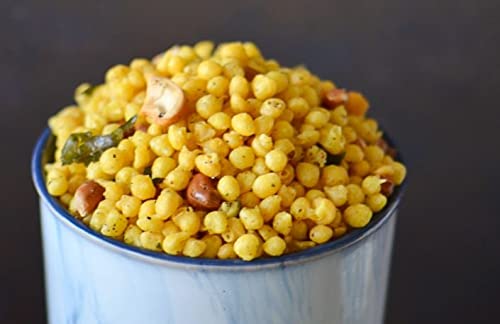 Lazy Shoppy® Kara Boondi | Spicy Khara Boondi | ಖಾರ ಬೂಂದಿ | Kaara Boondi | Spicy Boondi | Khari Boondhi | காராப்பூந்தி | Home Made Snacks (500 Grams)