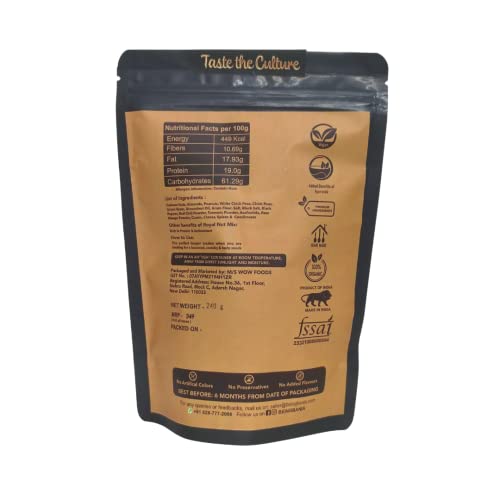 Image of Being Bania Royal Nut Mix | No Palmolein Oil | Cashews, Almonds, Peanuts, Chickpeas, Green Gram Mix | Kaju Badaam Namkeen | Desi Trail Mix | Premium Namkeen Chakna | 280g each (Pack of 2)