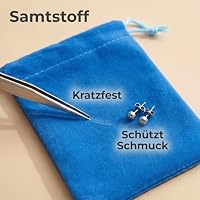 Leylve 24 Stück Samtbeutel 10x12cm, Schmuckbeutel Klein in 12 Farben, Stoffbeutel mit Kordelzug, Weiche Samtsäckchen für Schmuck, Geschenk, Hochzeit, Party, Juwelierbedarf – Ansicht 4
