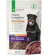 Ultimate Pet Nutrition Nutra Complete, 100% Freeze Dried Veterinarian Formulated Raw Dog Food wit...
