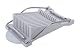MIU France Stainless Steel Lunch Meat Slicer