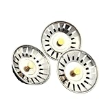 2/3pcs Kitchen Sink Strainer Stopper Waste Plug Filter Filtre Floor Drain Tools(3pcs)