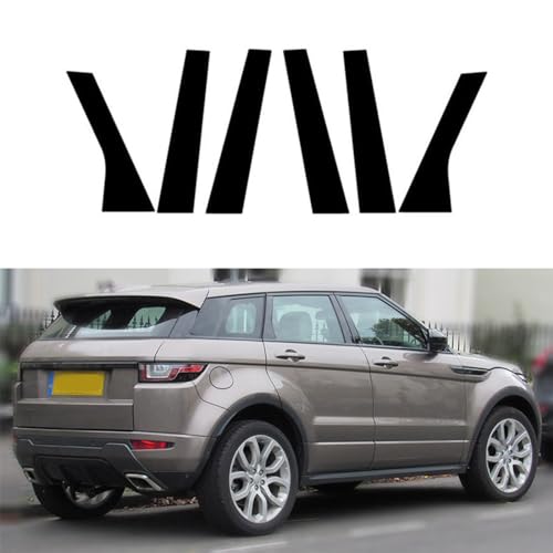 Postes de pilar de puerta sin arañazos: kit protector exterior para Range Rover Evoque 2013-2018 4