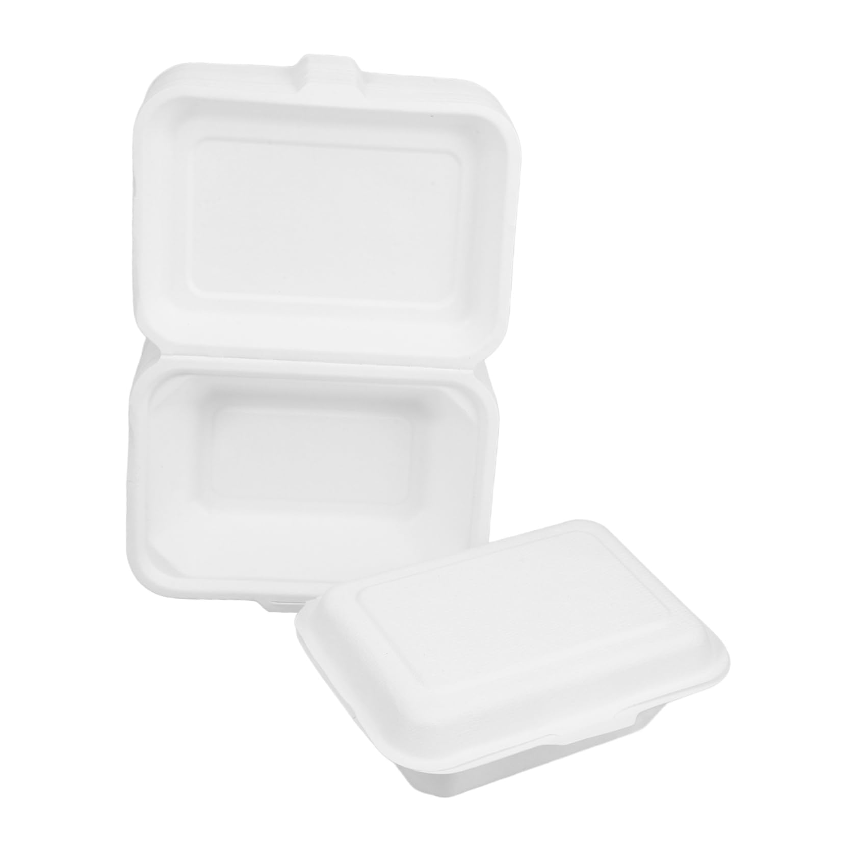 Anneome Scatole in Carta Bianca 600ml Biodegradabili Confezione da 50 Pezzi Facili da Trasportare per Asporto e Confezionamento Dolci