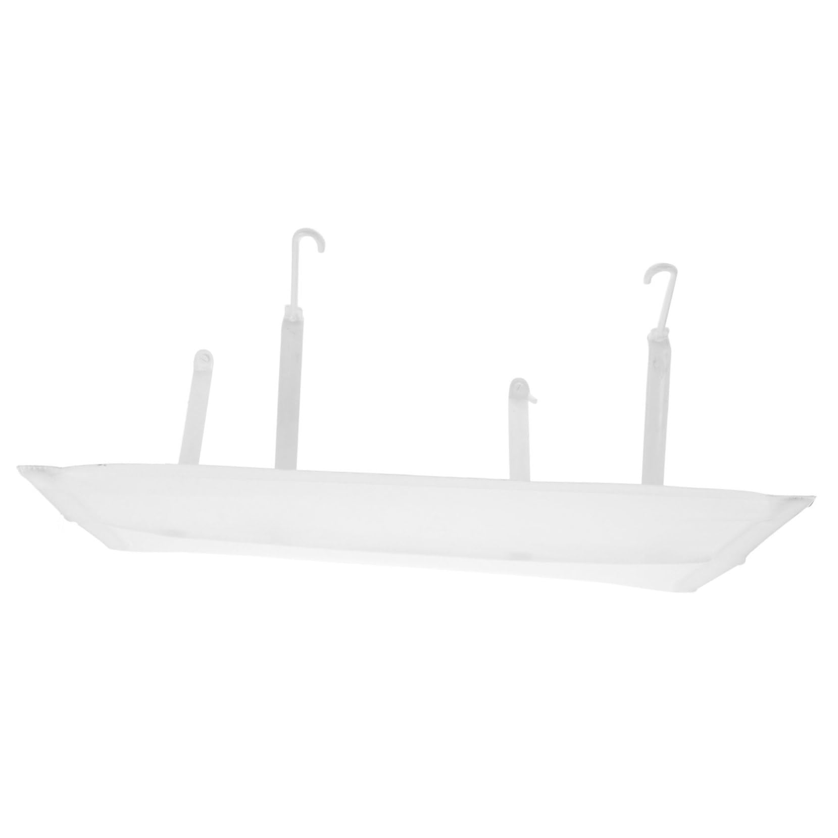 Mikikit 5pezzi Deflettore Per Condizionatori Aria Per Venti Centrali Facile Installazione Compatibile Con Uffici e Ambienti Domestici Design Semplice e Leggero