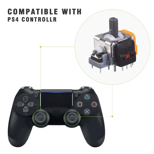Image of VGBUS Qualitied Hall Effect Joystick Analog Stick Replacement For PS4 /Xbox /PS5 /Switch Pro-10 Packs. (10 Packs for PS4)