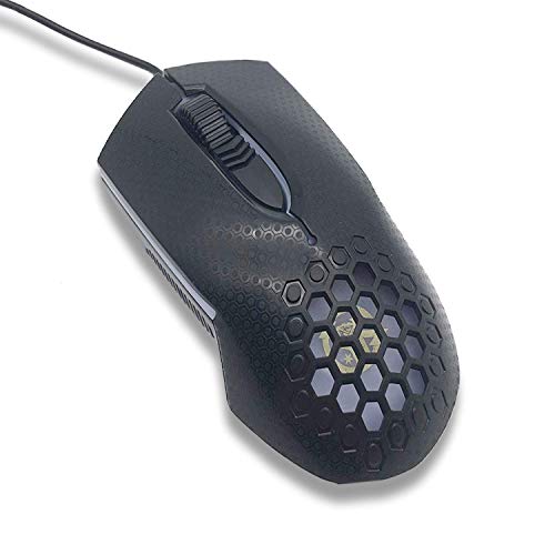 Image of BRIX R8 Comfortable Grip Ergonomic Wired Gaming Mouse, 1600 DPI Adjustable, 6D Button Optical PC