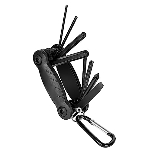 HDKEAN Herramienta de reparación multifunción para mecánicos de bicicletas, herramienta de mantenimiento portátil para bicicleta de montaña y carretera, fácil de usar