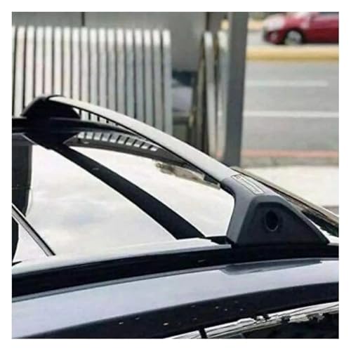 Barres de toit pour RAV4解决后备箱空间不足 2件装黑色横杆 - 5