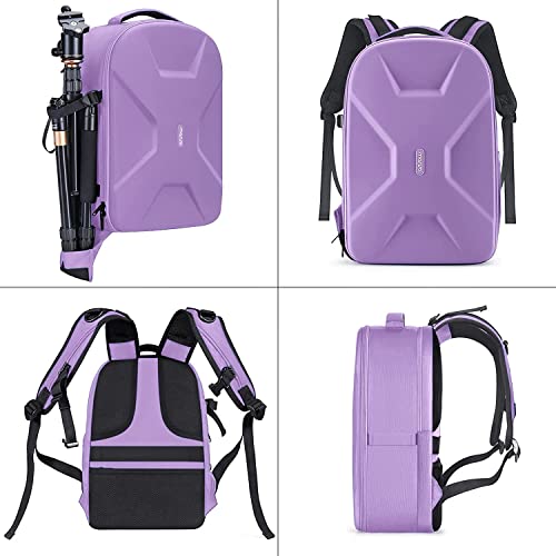Image of MOSISO Camera Backpack, Photography Camera Bag 15-16 inch Waterproof Hardshell Case with Tripod Holder&Laptop Compartment