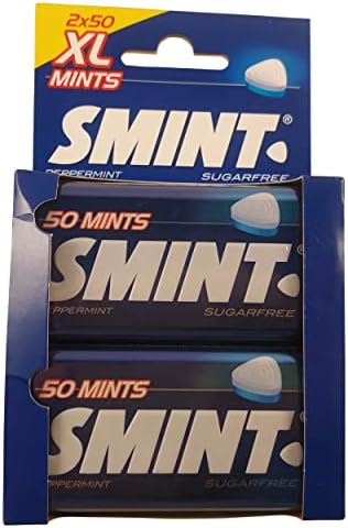 Smints | Smint Mints | Smint Mints XL Peppermint Duo Pack | Smints XXL | 2.46 Ounce Total Weight