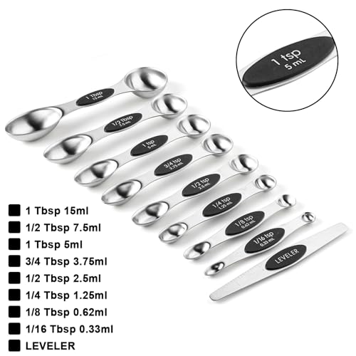 Set de Vasos y Cucharas Medidoras Magnéticas 17 Piezas miniatura 3