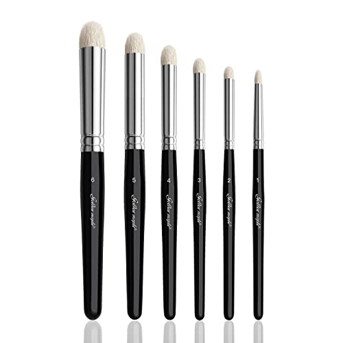Brushes for Miniature Painting Miniature Paint Brushes Drybrush Set Paint Brushes for Professional Art 6PCS for Citadel Model Army Warhammer 40k