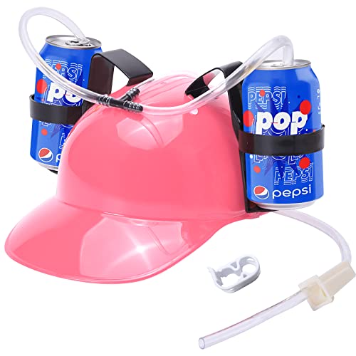 🥇 Best Beer and Soda Drinking Helmet Hat With Straws