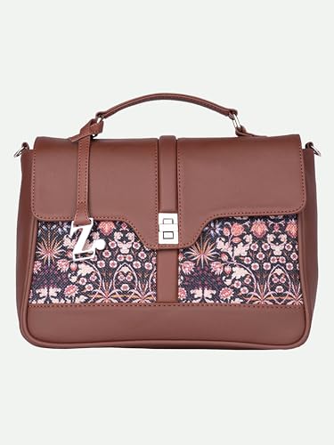 Image of ZOUK | Women's Vegan Leather | Stylish Handbag with Adjustable Strap, Top Handle |