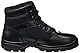 Skechers Herren Wascana Benen Sicherheitsstiefel, Black Leather W Textile, 42 EU