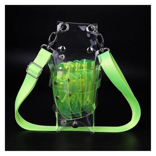 Outil de coiffure sac en PVC vert pour protéger vos ciseaux de coupe