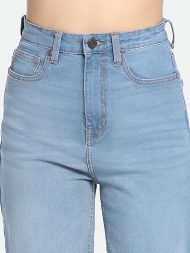 Image of DL Woman Indigo Solid Jeans
