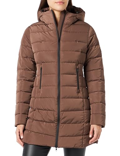 Canadian Classics Women's Simcoe Long Quilted Jacket, Coffee Quartz, 40 (ML (IT 46)