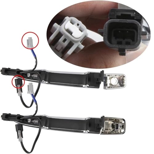 Poignées de porte extérieures robustes pour Nissan Maxima et Sentra