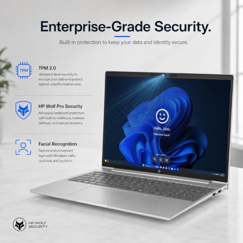 Image of HP ProBook 4 G1i Laptop, 16 inch Touchscreen, Ultra 5 225U, 32GB DDR5, 1TB SSD