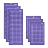 SPEEDWOX Schneidematte für Standard-Schneidemaschine, 3 Stück, 4,5 x 12 Zoll und 3 Stück, 4,5 x 6,5 Zoll, wiederverwendbare Schneidematte für Kartonpapier