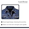 ESDVQ Men's Denim Jacket Vintage-Inspired Jean Jac... #1