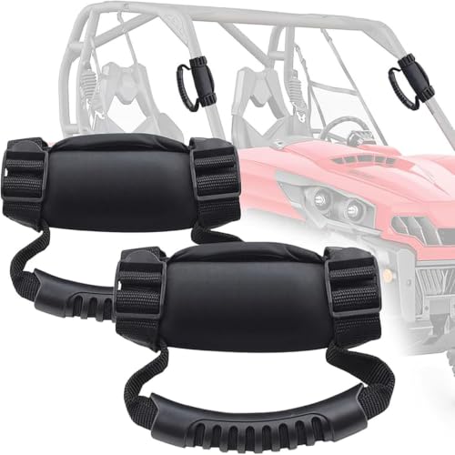 Lomvhalt 2Pcs UTV Roll Bar Grab Handles for Ford/Ranger Raptor 2024-2026