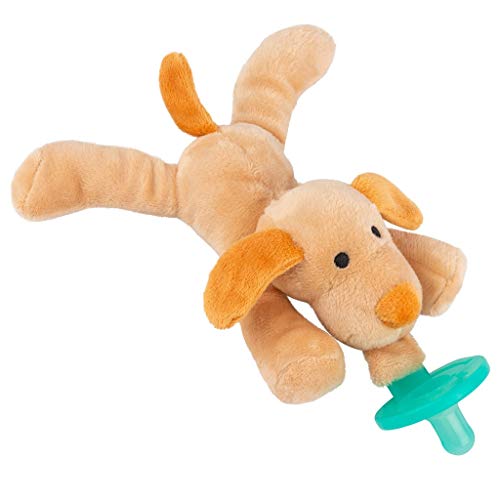 BabyLUV's - Stuffed Animal Pacifier Holder | Baby Pacifier, Newborn Dog Gifts |