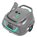 WYBOT A1 Robot Limpiafondos Piscina Turboalimentado, Limpieza Profunda 100㎡, Doble Filtración, Diseño Exclusivo Hogares (120 Min Duración), Vert Gris Clair