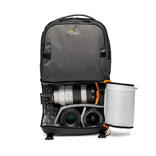 Ficha técnica Lowepro Fastpack BP 250 AW III Mochila para Cámara Reflex DSLR Sin Espejo con Acceso QuickDoor Compartimento Para Portátil de 13 Para Cámaras Nikon D850 300D Ripstop Color Gris - Fernando Cortés